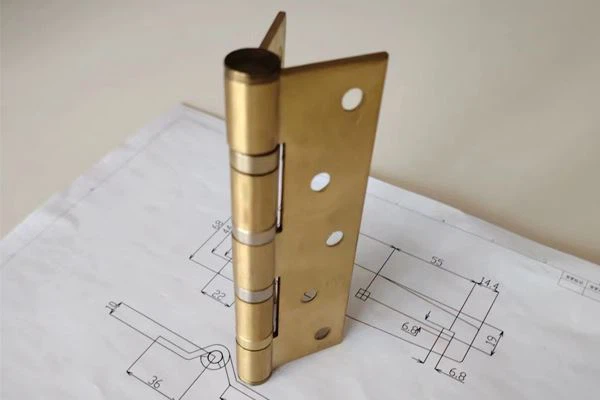 Anti-vibration Brass Fixed Hinges