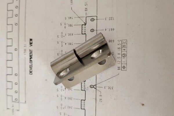 Anti-vibration Heavy Duty Spring Hinges For Metal Gates