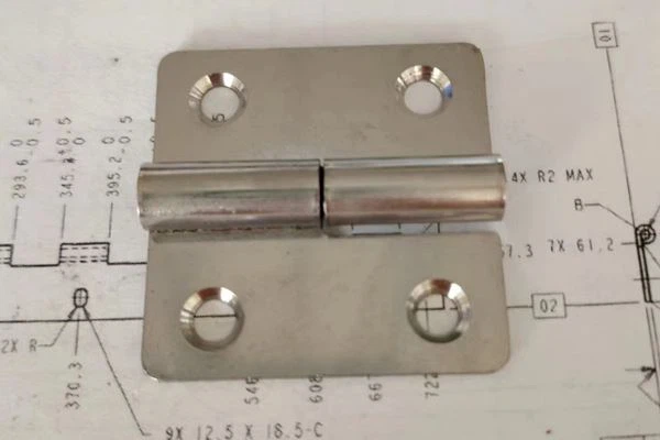 Anti-vibration Heavy Duty Spring Hinges For Metal Gates