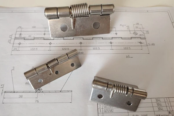 Stainless Steel Spring Door Hinges